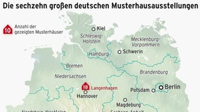 Fertighäuser zum Ausprobieren