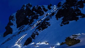 Wie ein Ironman in eisigen Höhen 