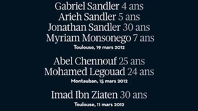 Nur die Namen der Opfer