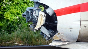 Bahnstrecke nach ICE-Unfall wieder frei