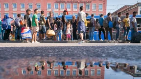 Erschöpft, aber glücklich