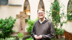 Bruder Michael wird nie langweilig