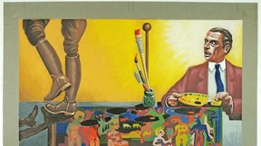 Kirchners Ängste in Pastellkreide