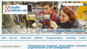 Entscheidungshilfe für wählende Studenten