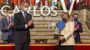 Merkel mahnt Europa zur Zusammenarbeit