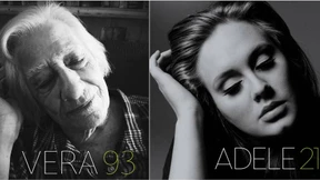 Altenheimbewohner stellen berühmte Albumcover nach