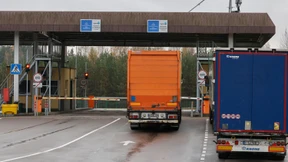 Tausende litauische Lastwagen sitzen in Belarus fest