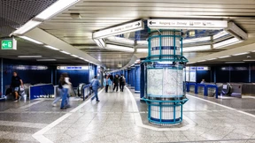 Bußgeld gegen Müll auch am Bahnsteig der U-Bahn