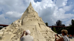 Höchste Sandburg der Welt