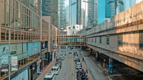 Aufbruchsstimmung über der Stadt