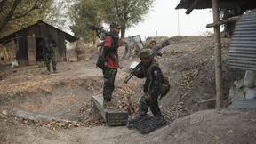 Die Rebellen sind auf dem Vormarsch