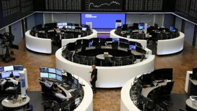 Deutsche Aktien im Minus