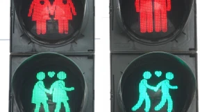 Homo-Ampelpärchen sollen dauerhaft in Frankfurt leuchten