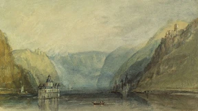 Sacht stromabwärts treiben