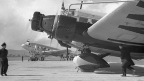 Ein Flughafen als Mittel der Propaganda für die Nazis