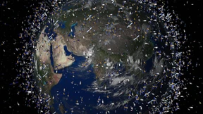 Zu viel Müll im Weltall