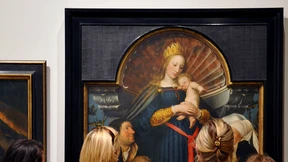Ansturm auf die Holbein-Madonna