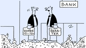 Werbeversprechen der Banken sind leere Worthülsen