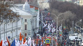 Tausende fordern „Russland ohne Putin“