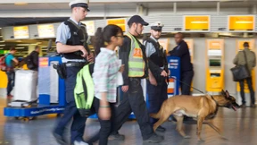 Nervöse Stimmung am Flughafen in Frankfurt