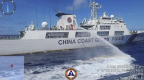 China erzeugt Druck mit der Wasserkanone