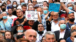 Tausende demonstrieren in Sarajevo wegen unaufgeklärter Verbrechen