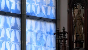 Die Lunge im Kirchenfenster