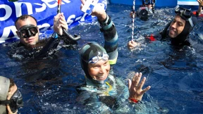 Freitauch-Legende verschwindet im Meer