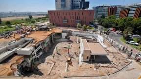 Parkhaus in Tel Aviv stürzt ein