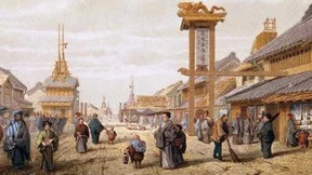 Die Jungs von der Thetis im Teehaus