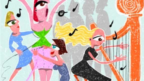 Sieben Stunden im Zug für den Harfenunterricht