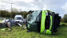 Dutzende Verletzte bei Flixbus-Unfall in Frankreich
