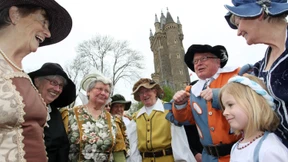 Dillenburg feiert Hollands neues Königspaar