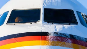 Bundesregierung hat 308 Tonnen CO₂ mit Flügen ausgestoßen