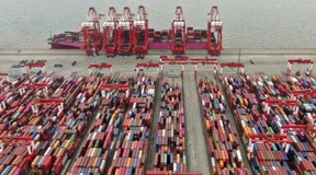 Größter Rückgang der China-Exporte seit Pandemie-Beginn