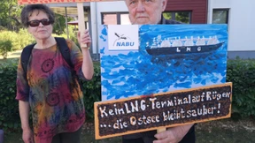 Kampf auf Rügen gegen das Flüssiggasterminal