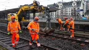 Bauarbeiten führen wieder zu Zugausfällen