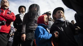 Trauerzeremonie für einen Gletscher