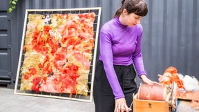 Schafwolldecke als Symbol gegen Wegwerfmentalität