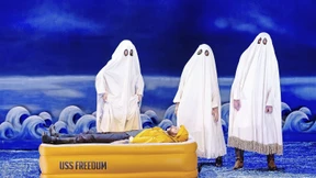 Auf dem Rücken des Wals