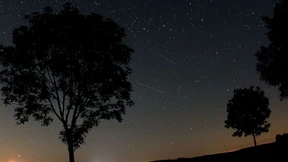 Ein Sternschnuppenstrom im Mai