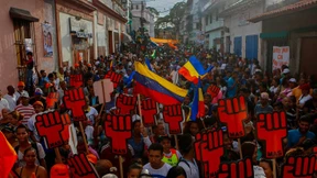 Umstrittene Präsidentenwahl in Venezuela