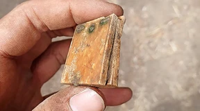 Sonnenuhr im Taschenformat