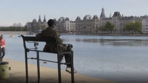 XXL-Bänke warnen vor dem Klimawandel