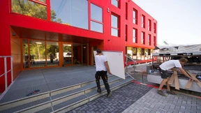 Schulbau im Zeitraffer 