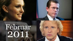 Mubarak tritt ab, Gottschalk sagt ab, Guttenberg schreibt ab