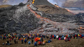 Vulkanausbruch wird zum Touristenevent