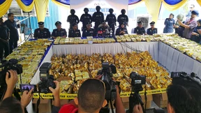 Fast 1,2 Tonnen Rauschgift beschlagnahmt