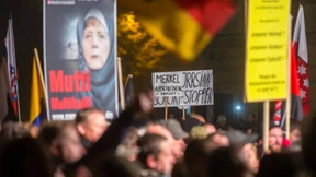 Tausende Asylgegner demonstrieren in Erfurt 