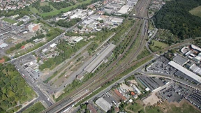 Neues Viertel am alten Güterbahnhof